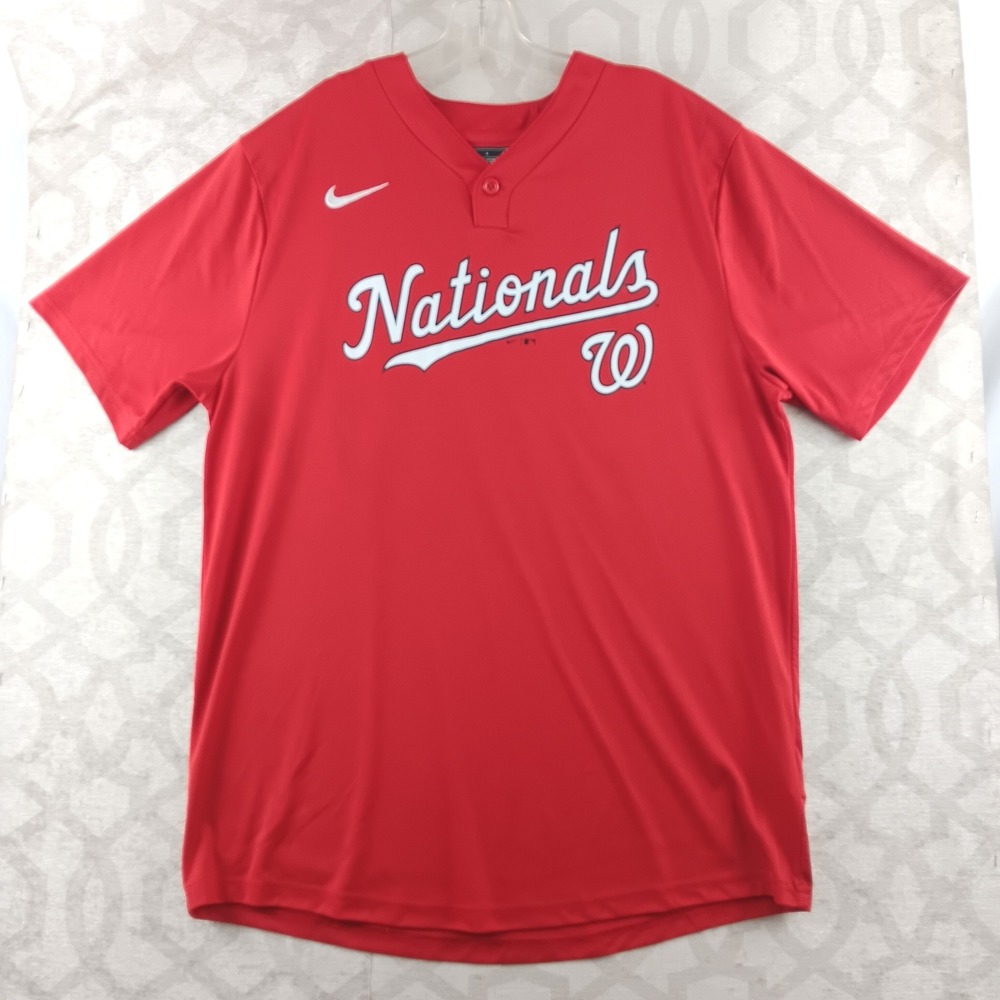 Nike Washington Nationals O Shea 25 Red Baseball Jersey Men's Large